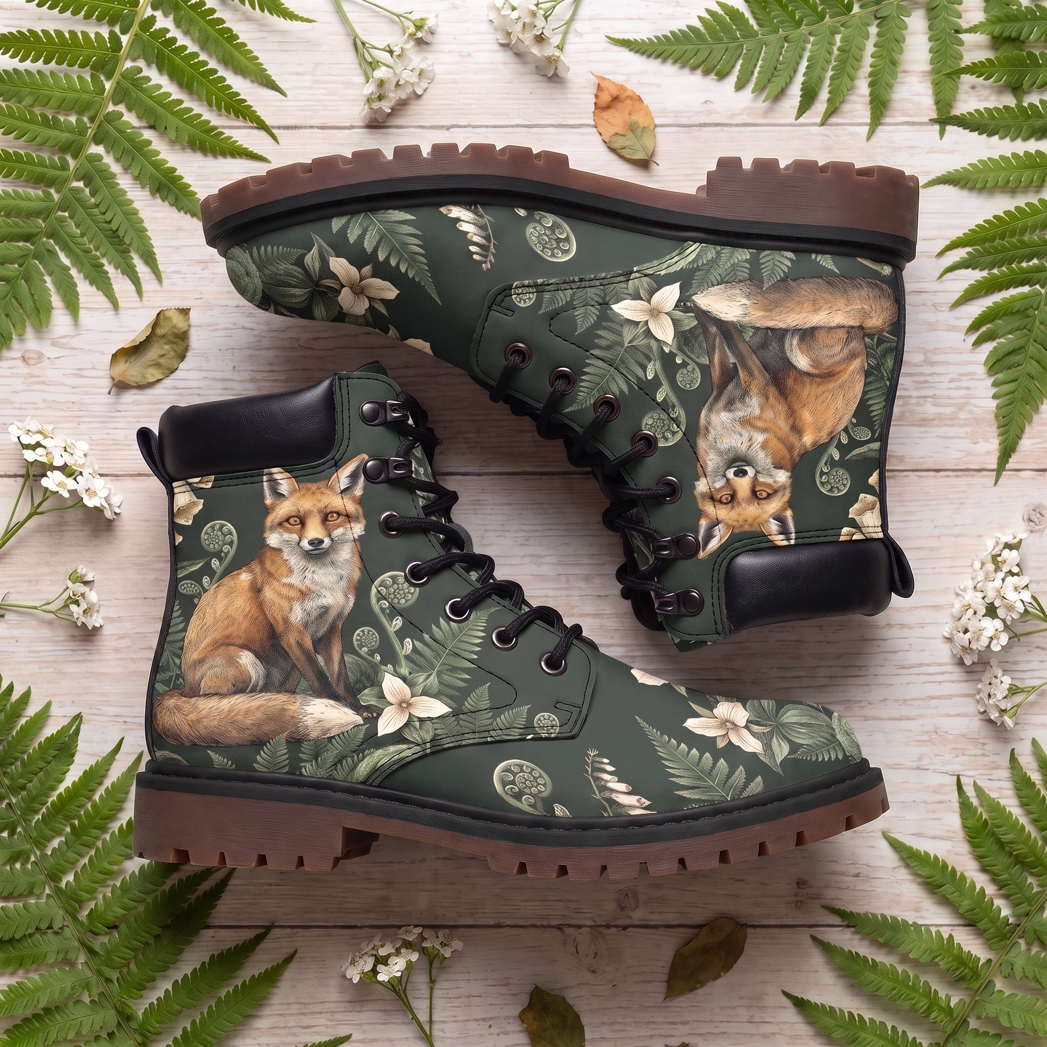Vulpina Classic Boots - flat decor