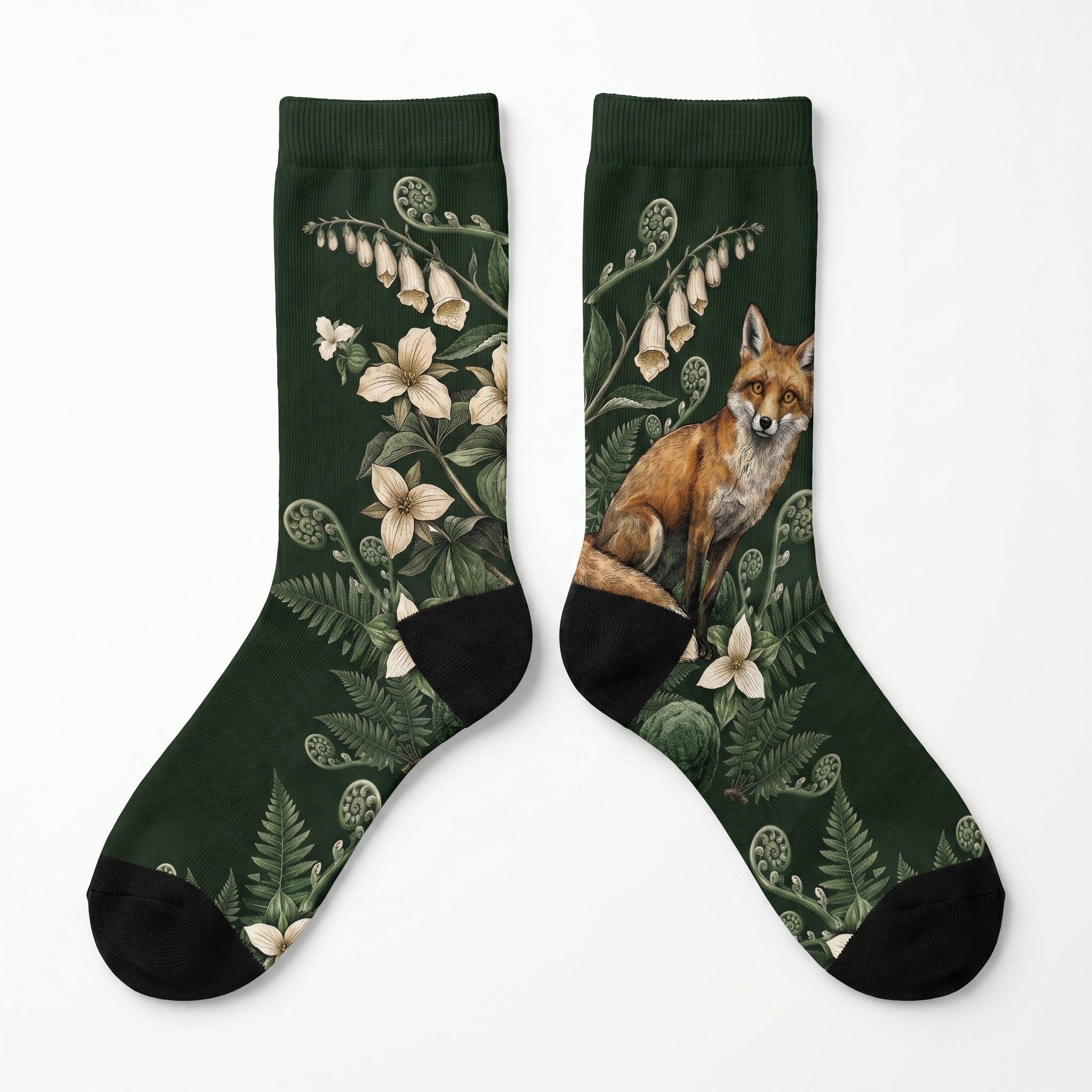 Vulpina Socks flat white